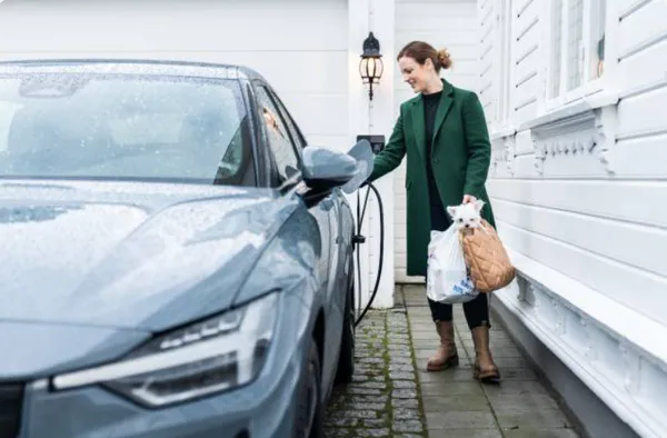 Bilde av Amina elbillader for vegg 32A 7,4KW 